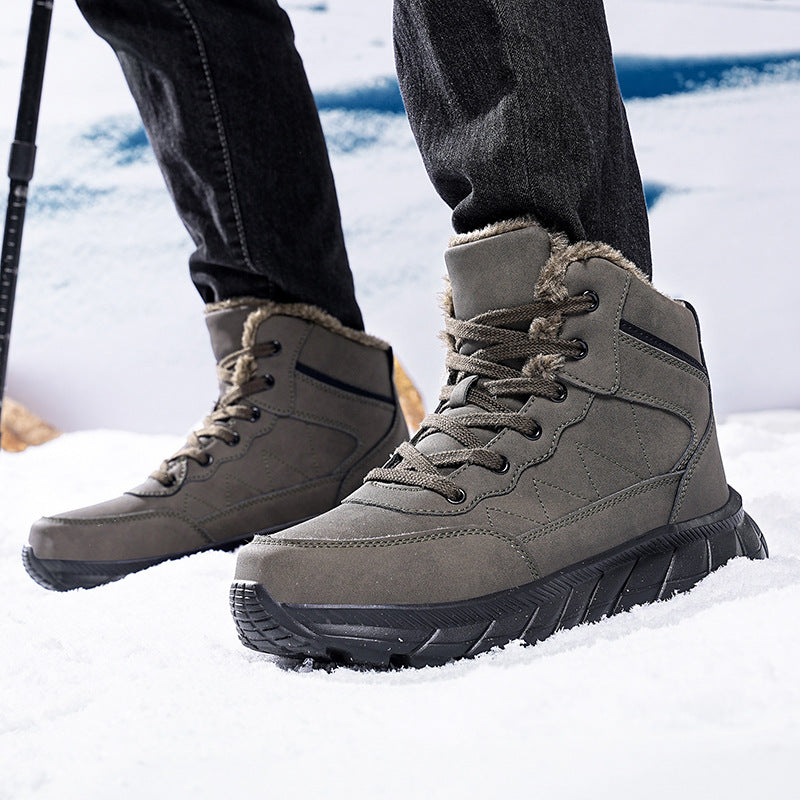 Bottes d'hiver pour femmes avec doublure isolante et semelle antidérapante Chic und Stil