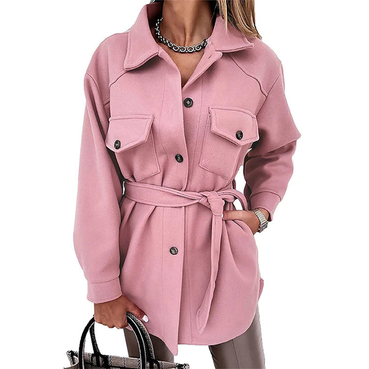 Veste utilitaire pour dames avec une ceinture tendance et des poches pratiques Chic und Stil