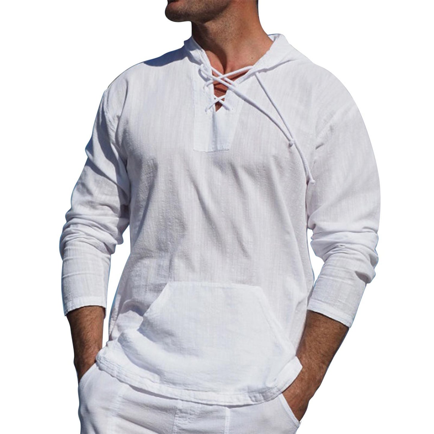 Pull à capuche décontracté pour femmes à manches longues avec poche kangourou et capuche Chic und Stil