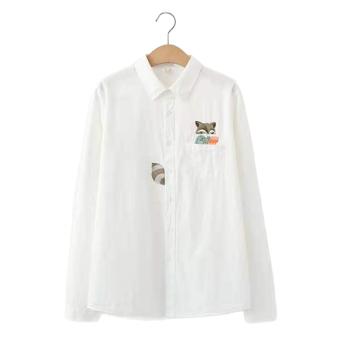 Blouse femme à manches longues avec motif animal Chic & Stil