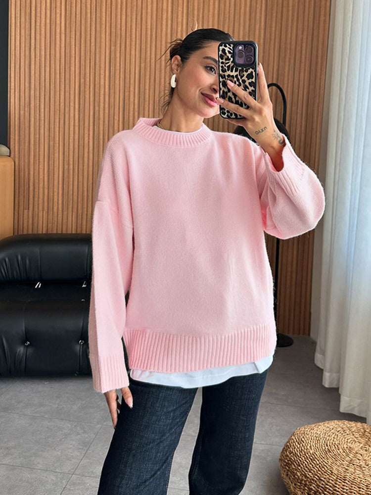 Pull-over en tricot confortable pour femmes avec une coupe ample Chic und Stil