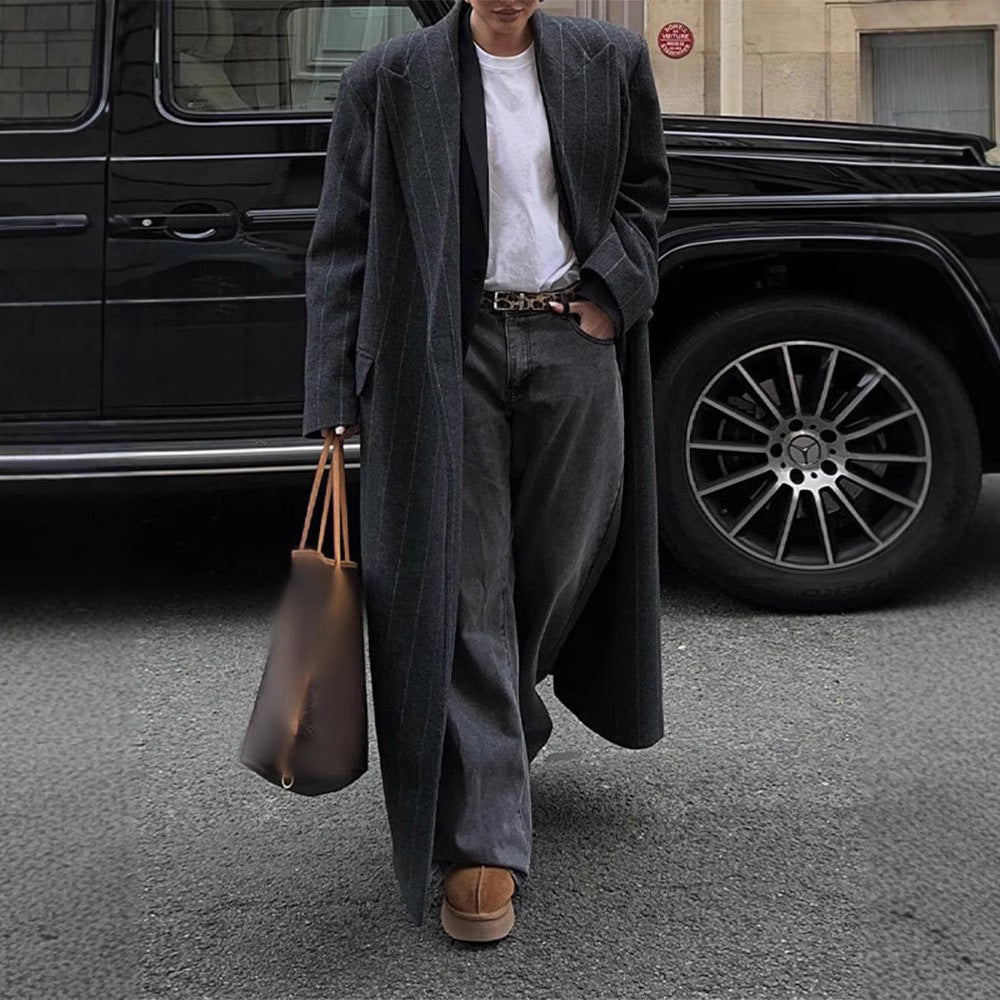 Blazer long élégant pour dames Chic und Stil