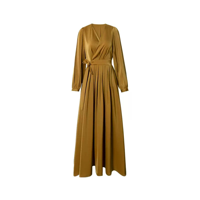 Robe Maxi Élégante Enveloppante pour Femme Chic und Stil 1750847014