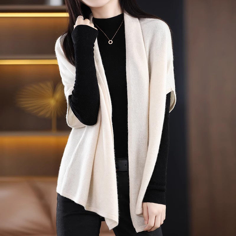 Cardigan Tricot Ouvert Confort Femme Chic und Stil