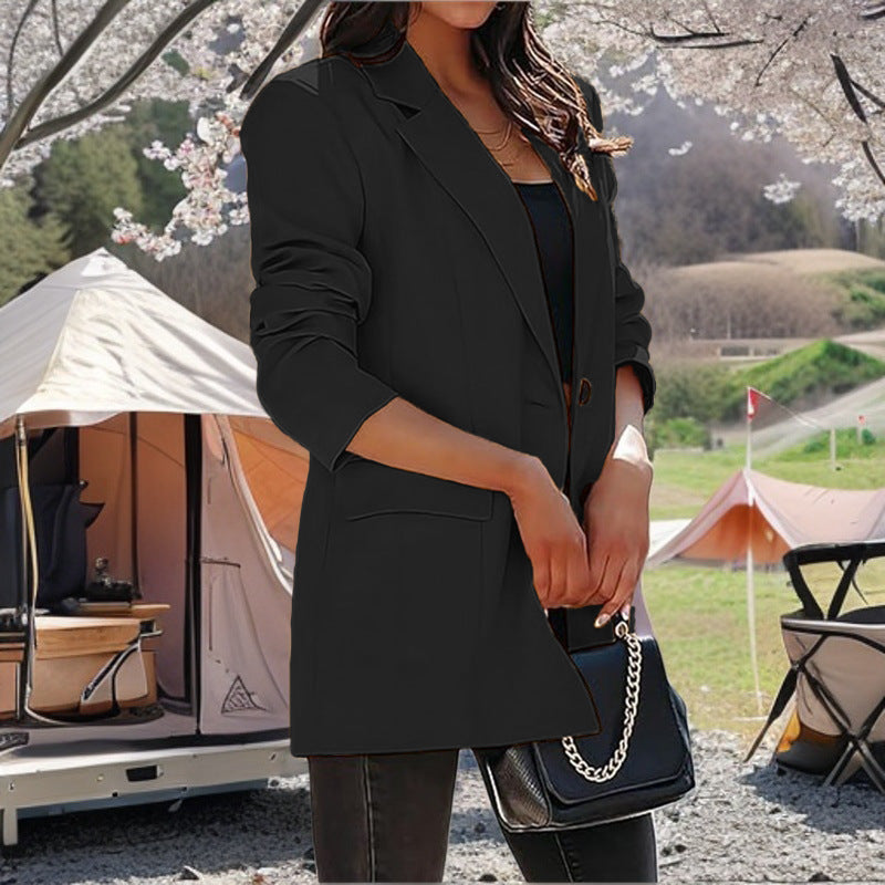 Blazer à manches longues tendance pour femmes Chic und Stil