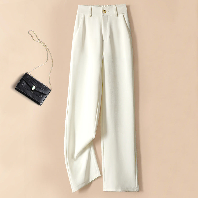Pantalon tailleur large pour femme Chic und Stil