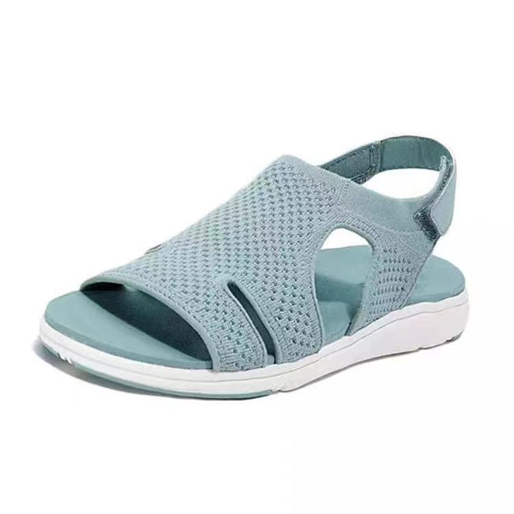 Sandales pour femmes respirantes avec sangle réglable et semelle ergonomique Chic und Stil
