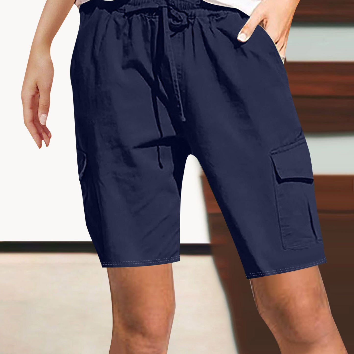Shorts cargo utilitaires pour femmes Chic und Stil