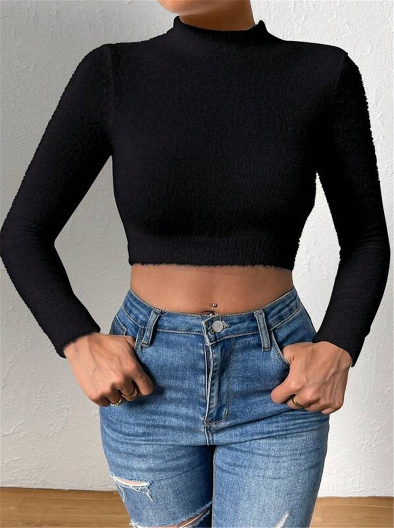 Dames Pull à manches courtes Chic und Stil