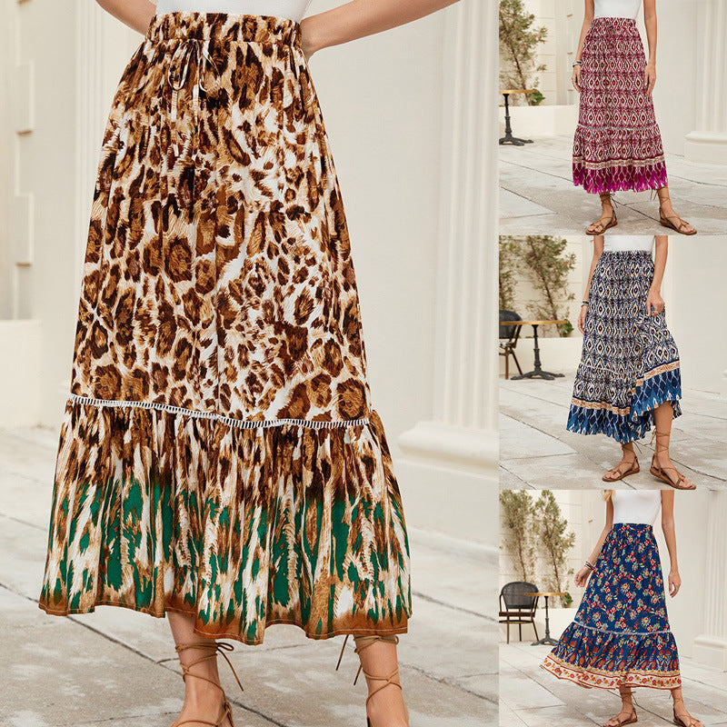 Roc Chic und Stil maxi jupe boho femme