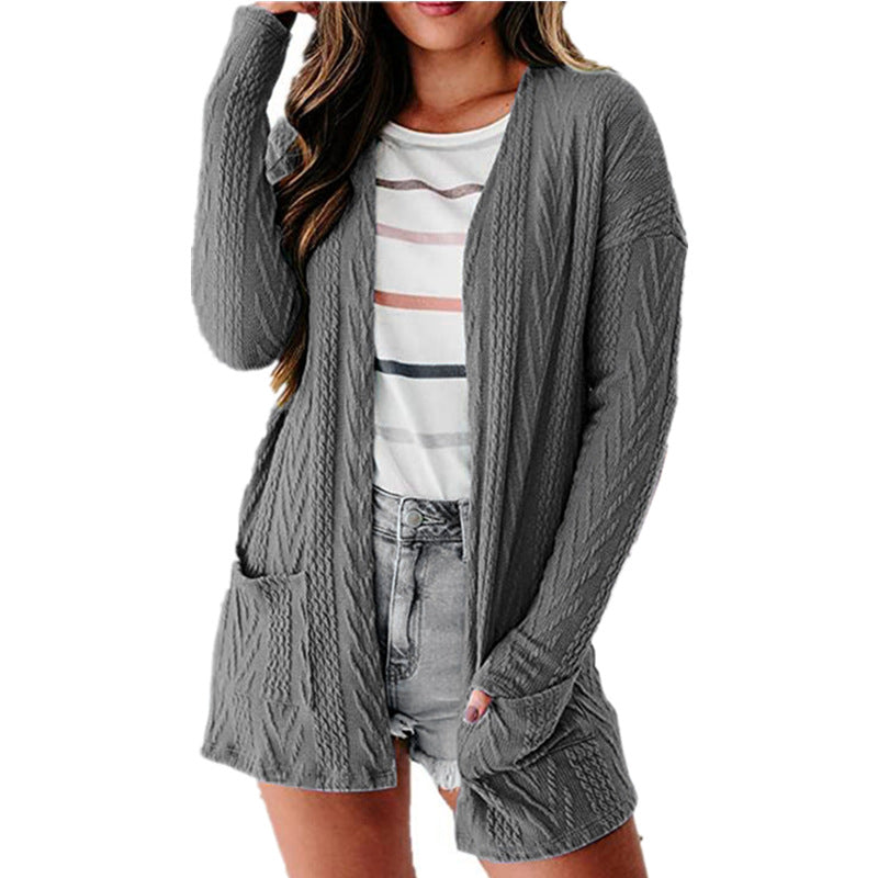 Dame cardigan au design décontracté Chic und Stil