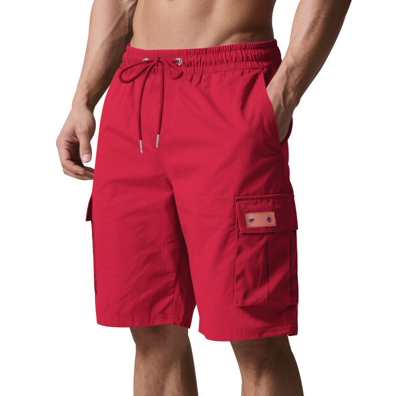 Shorts cargo pour hommes avec taille élastique et poches latérales pratiques Chic und Stil
