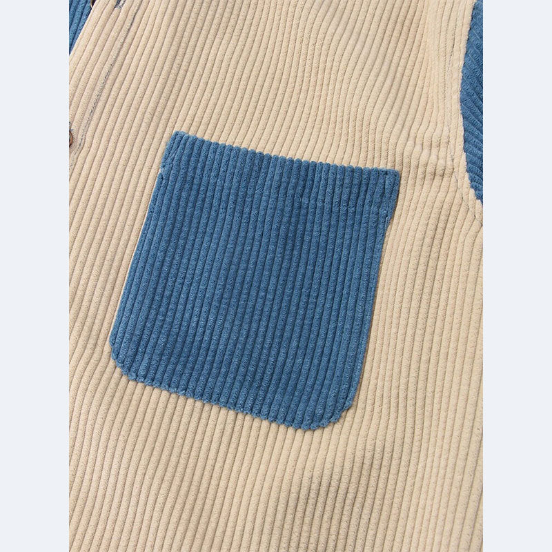 Chemise à manches courtes pour hommes avec design texturé et patte de boutonnage Chic und Stil