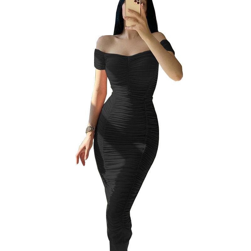 Robe portefeuille femme avec un design romantique à volants et une coupe cintrée Chic und Stil
