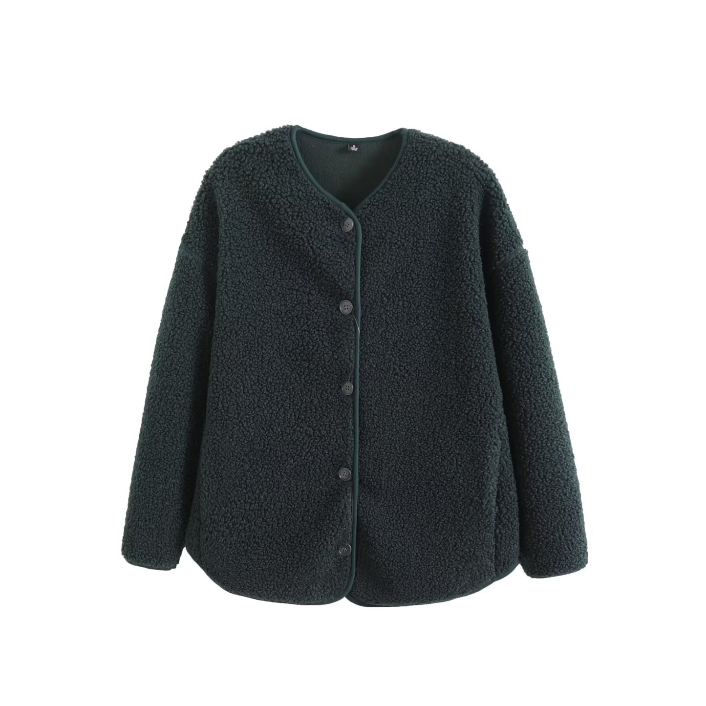 Veste douce et confortable pour femmes avec patte de boutonnage Chic & Stil