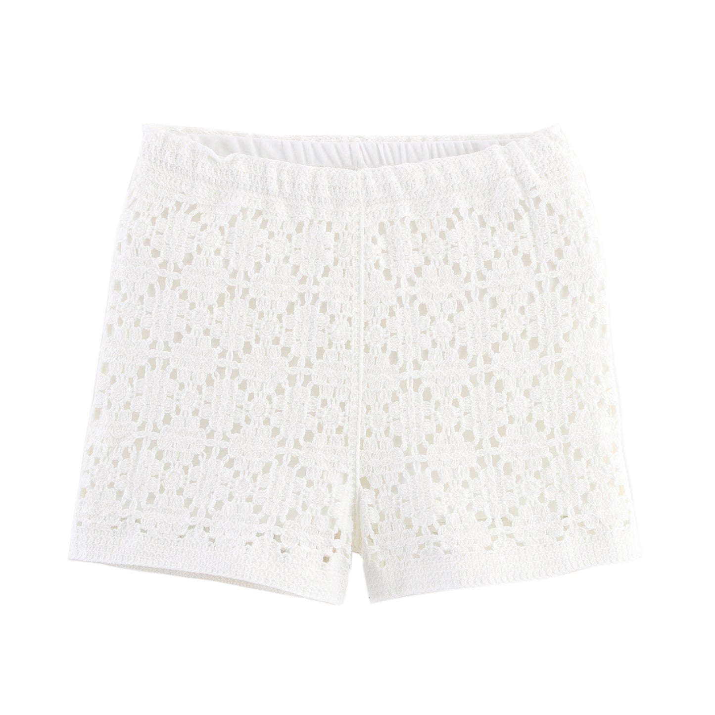 Ensemble de bikini de loisirs pour femmes avec haut en crochet et shorts Chic und Stil