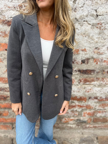 Blazer élégant et confortable pour femmes avec double boutonnière Chic und Stil