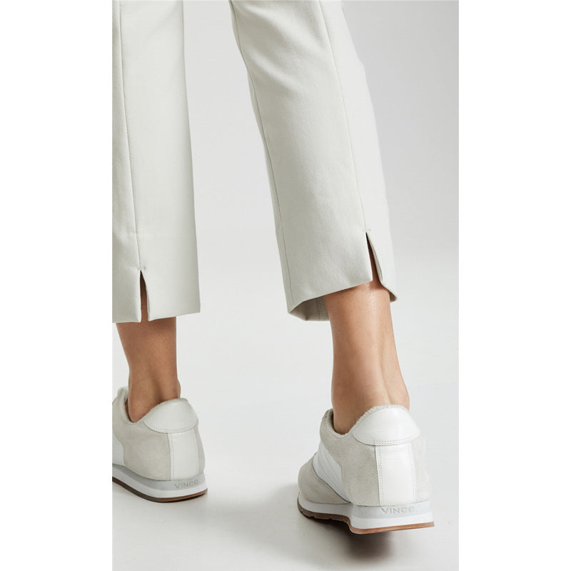 Pantalon taille haute ajusté pour femme Chic und Stil