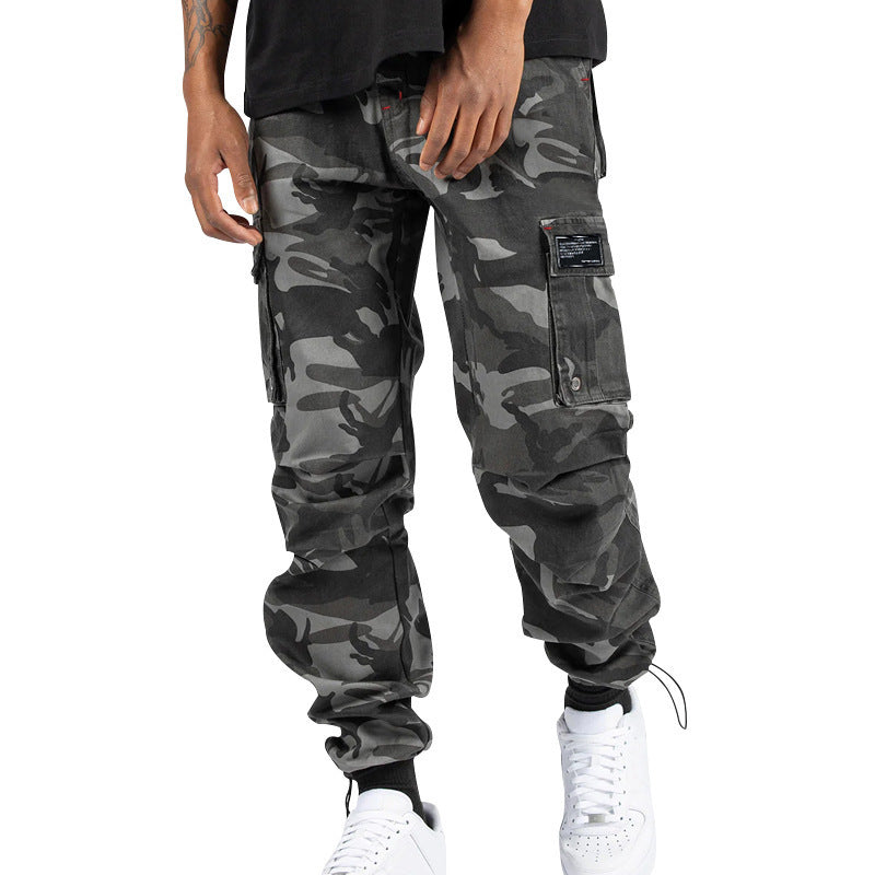 Pantalon cargo fonctionnel pour hommes avec plusieurs poches Chic und Stil