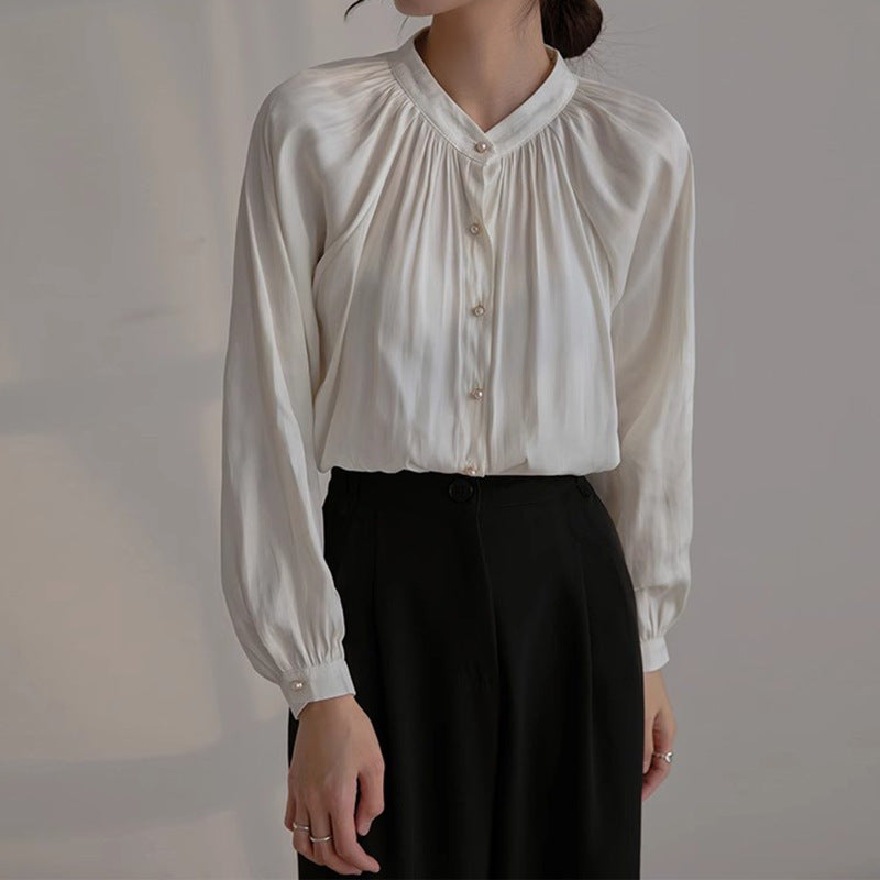 Blouse Élégante à Boutons pour Femmes Chic und Stil