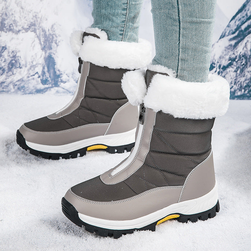 Bottes d'hiver pour femmes avec doublure isolante et semelle extérieure imperméable Chic und Stil