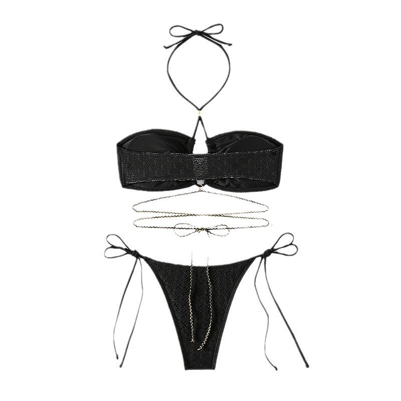 Dames Ensemble de bikini bustier stylé Chic und Stil