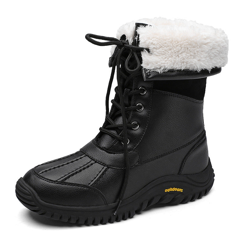 Bottes d'hiver chaudes pour femmes avec doublure isolante et semelle antidérapante Chic und Stil