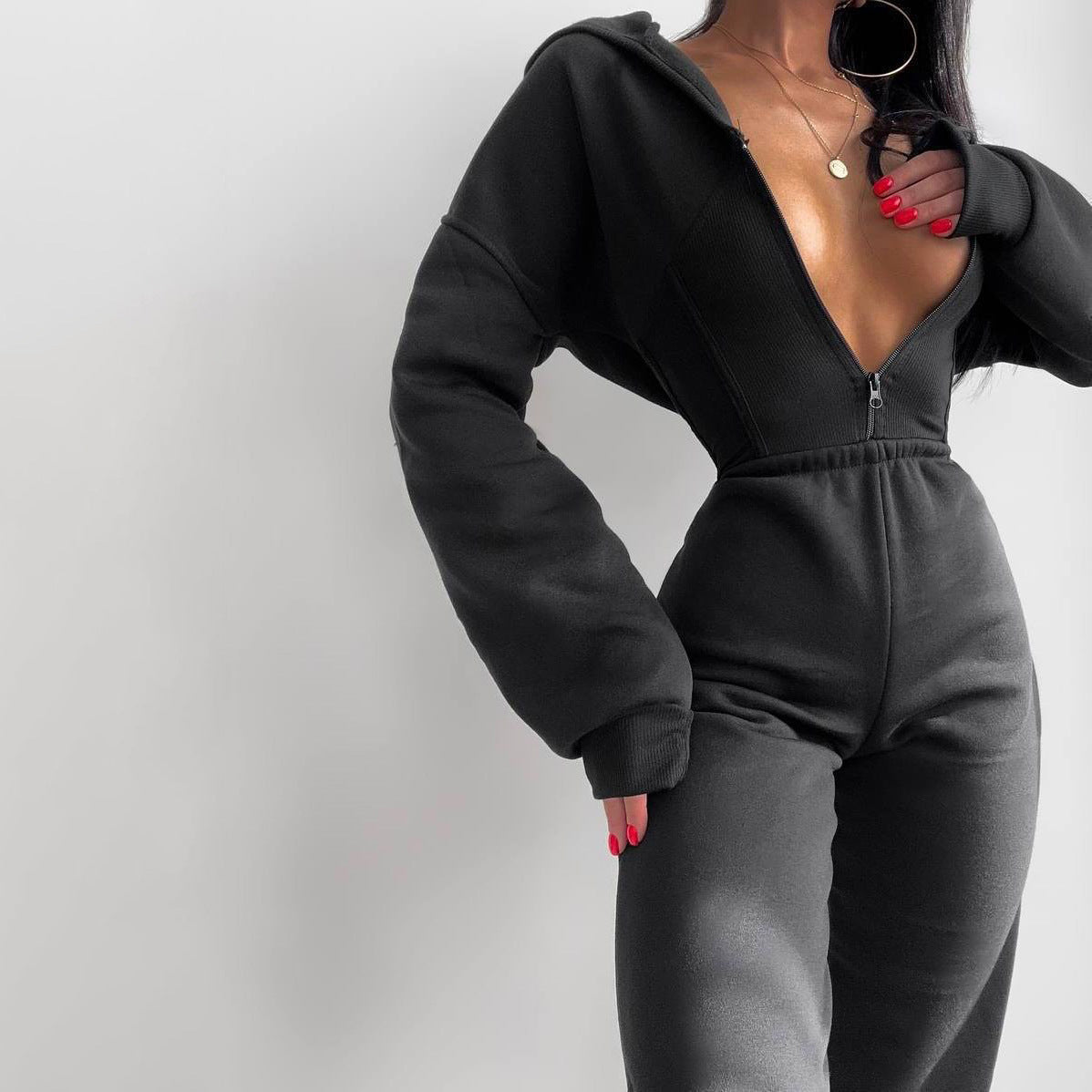 Robe femme avec des manches volantes élégantes Chic und Stil