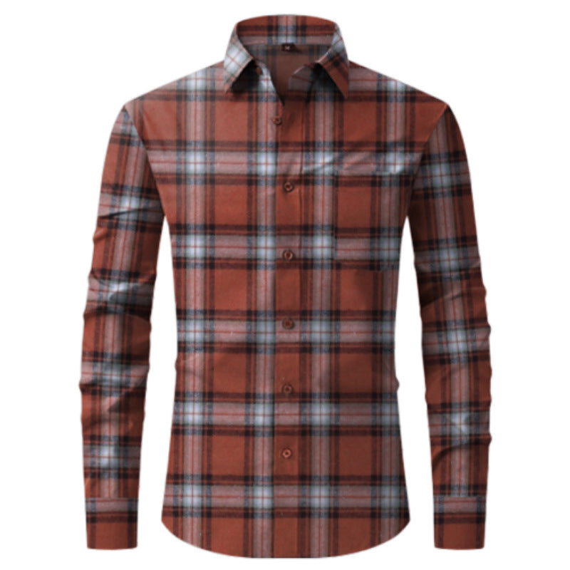 Chemise à carreaux pour hommes Chic und Stil