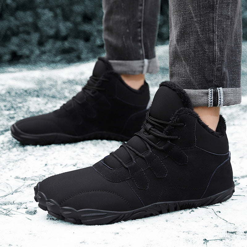 Bottes de randonnée d'hiver pour femmes avec doublure intérieure chaude et semelle antidérapante Chic und Stil