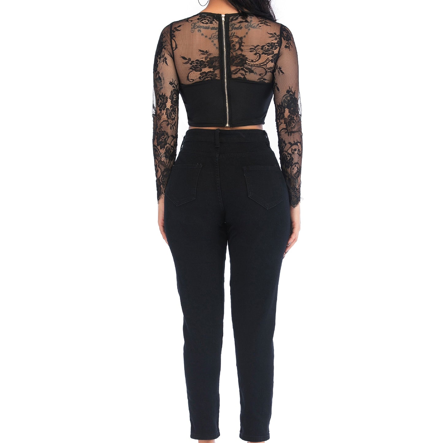 Haut court en dentelle Chic und Stil pour femmes