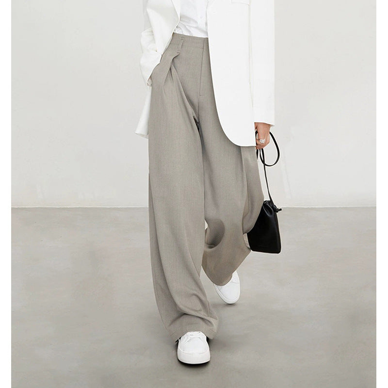 Pantalons larges taille haute pour femmes Chic und Stil 1750846294