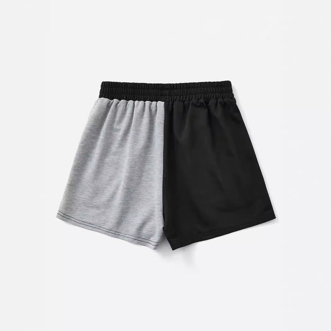Shorts de loisirs pour femmes avec imprimé planétaire et taille élastique Chic und Stil