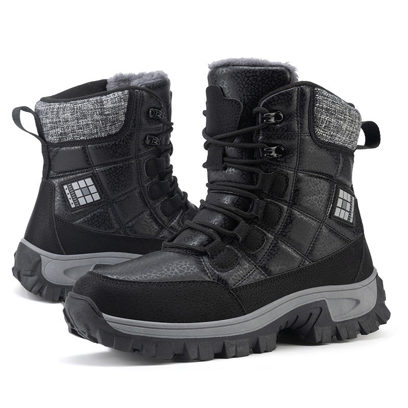 Bottes de randonnée d'hiver pour femmes avec semelle antidérapante et doublure intérieure isolante Chic und Stil