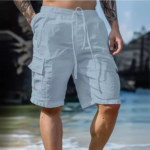 Shorts cargo pour hommes avec plusieurs poches Chic und Stil