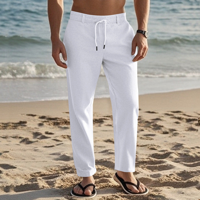 Hommes Pantalon de plage aéré Chic und Stil