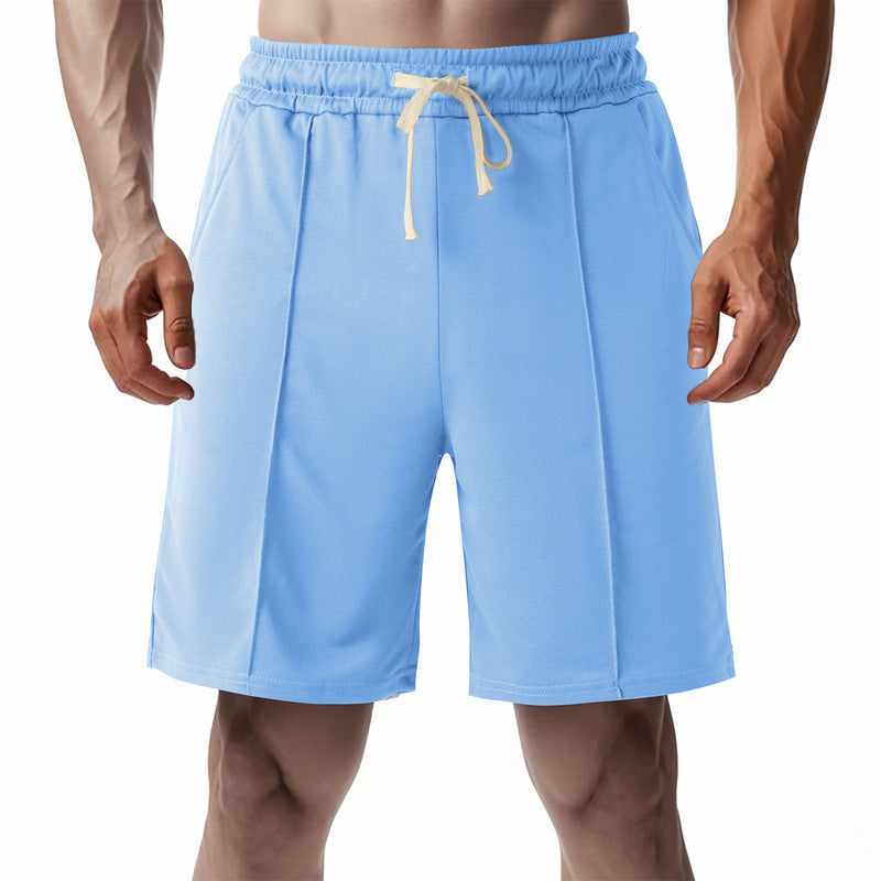 Shorts de sport confortables pour hommes avec taille élastique et poches latérales pratiques Chic und Stil