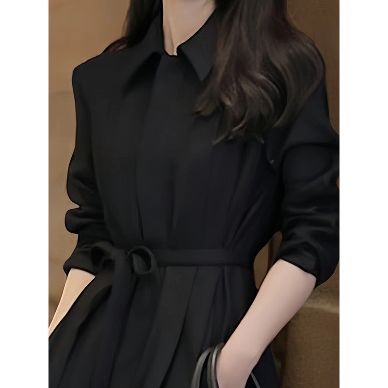 Robe trench ceinturée élégante pour femmes Chic und Stil