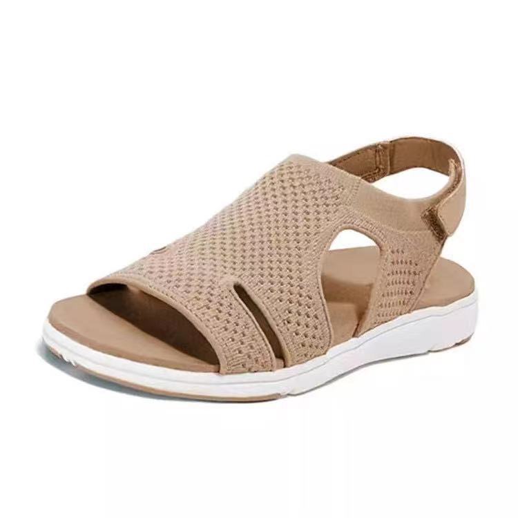 Sandales pour femmes respirantes avec sangle réglable et semelle ergonomique Chic und Stil