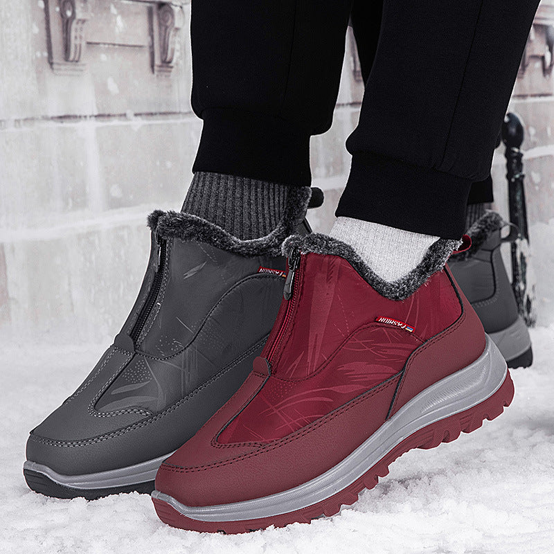 Bottes d'hiver thermiques pour femmes avec une tige déperlant et une doublure douillette Chic und Stil