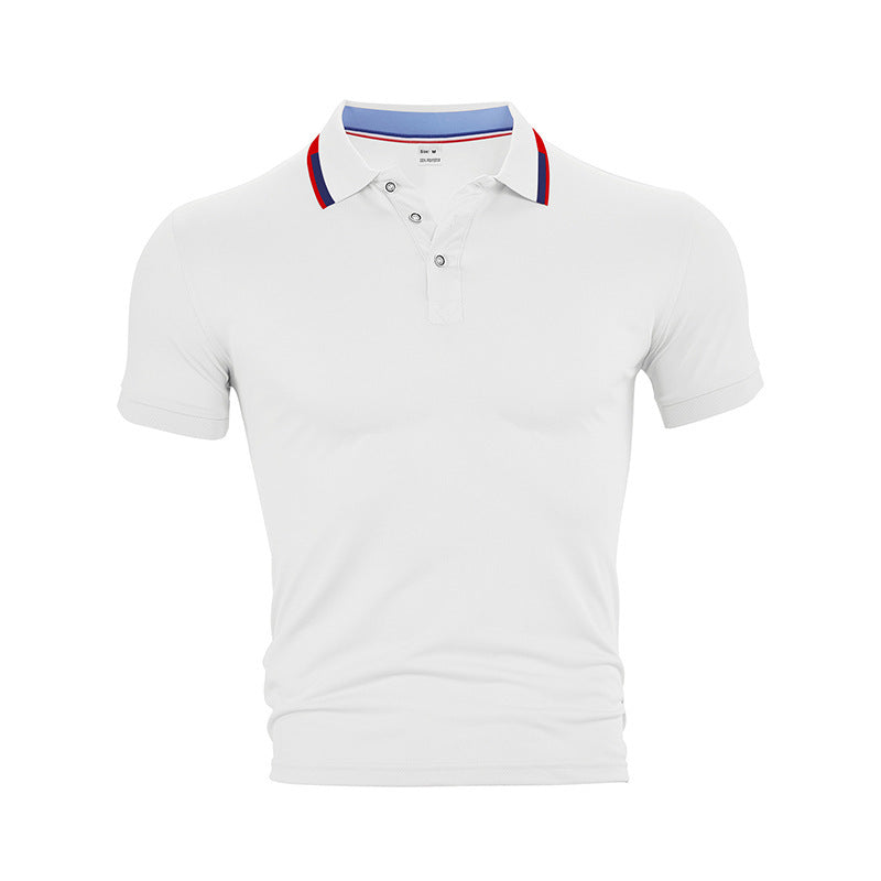 Polo shirt pour hommes avec col structuré et technologie respirante Chic und Stil