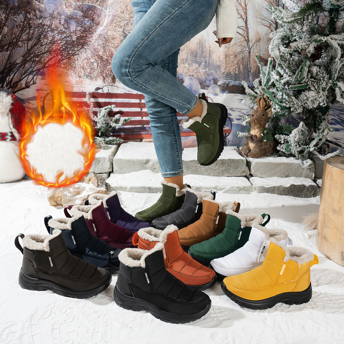 Bottes d'hiver pour femmes Chic und Stil