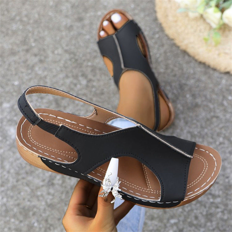 Sandales à clogs réglables élégantes pour femmes Chic und Stil