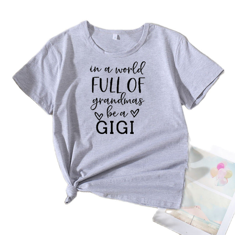 T-shirt à manches courtes inspirant pour femmes Chic und Stil