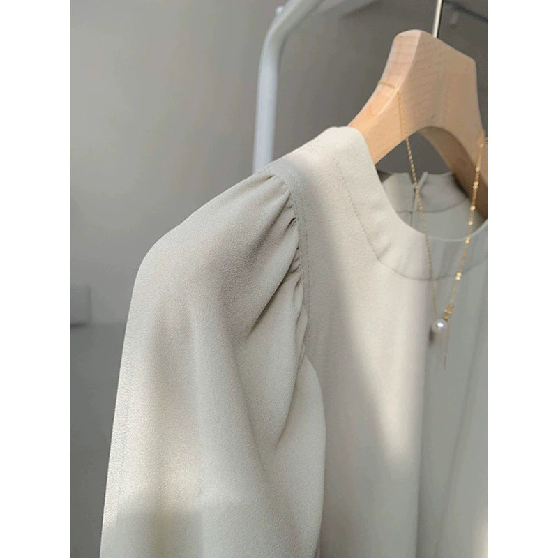 Blouse à manches bouffantes Chic und Stil pour femmes