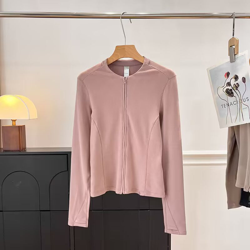 Veste de transition sportive pour femmes avec fermeture éclair innovante Chic & Stil