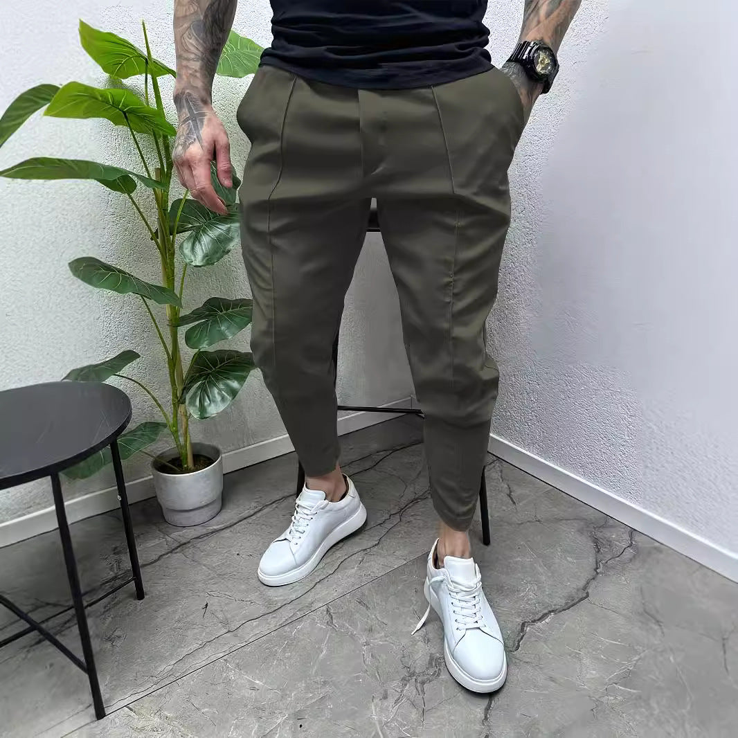 Pantalons de performance stretch sur mesure pour hommes Chic und Stil