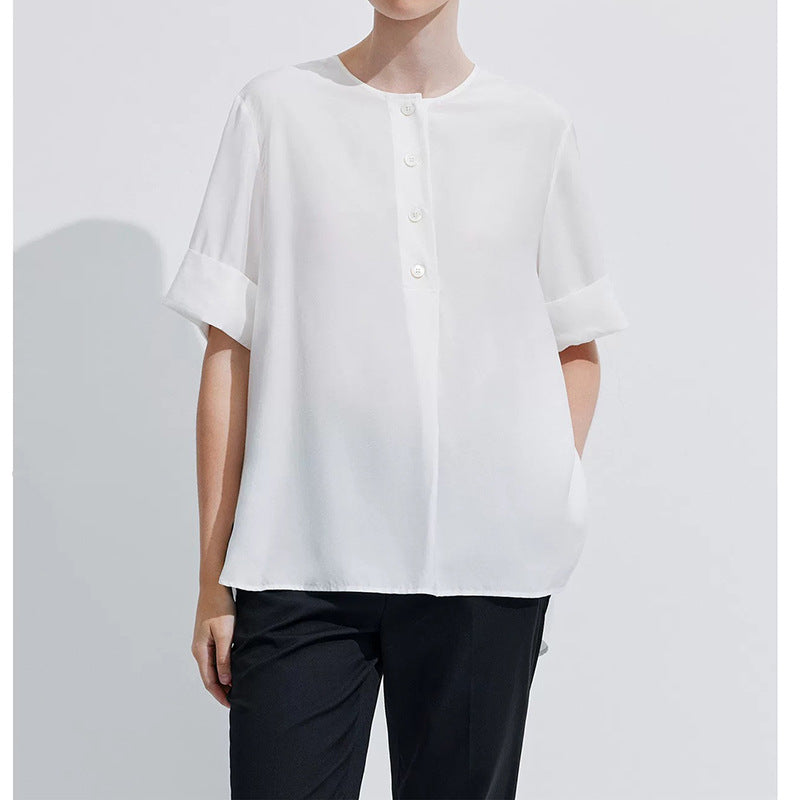 Chemisier surdimensionné à boutons Chic und Stil