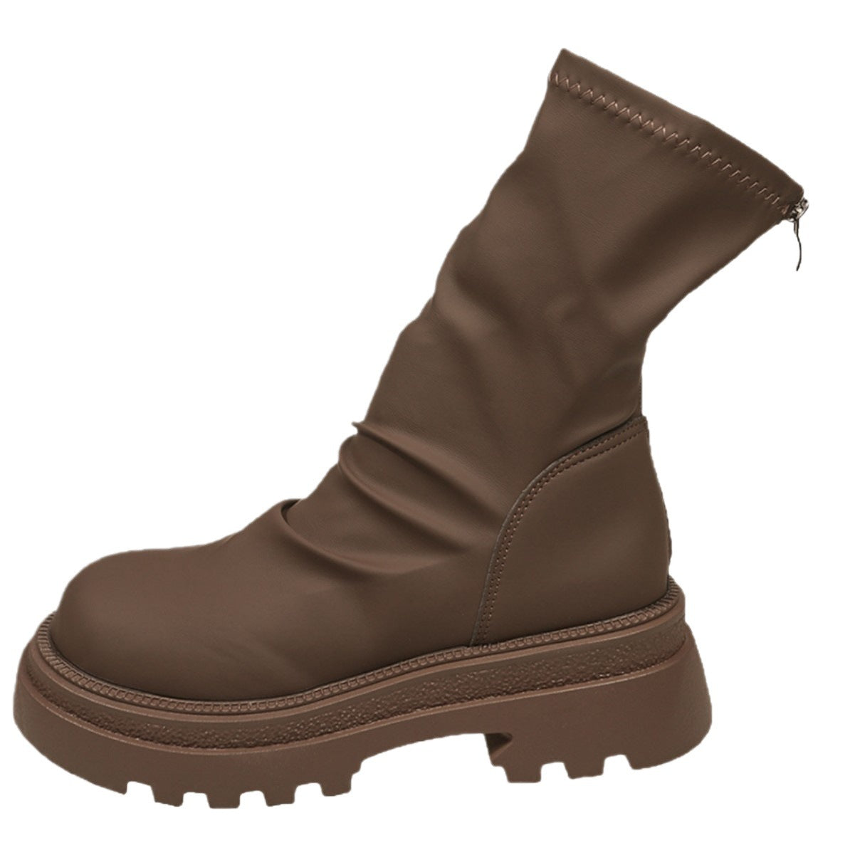 Bottes de mode pour dames avec design doublé et profil robuste Chic und Stil