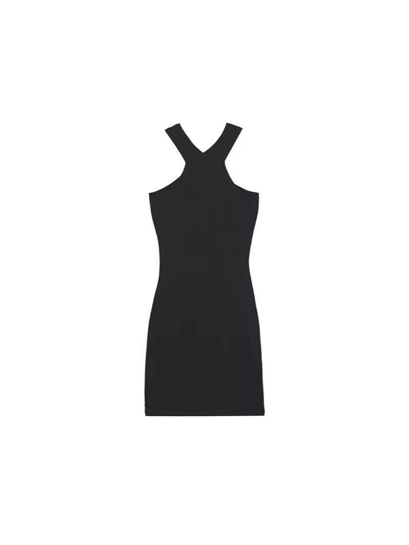 Robe moulante halter Sleek pour femme Chic und Stil